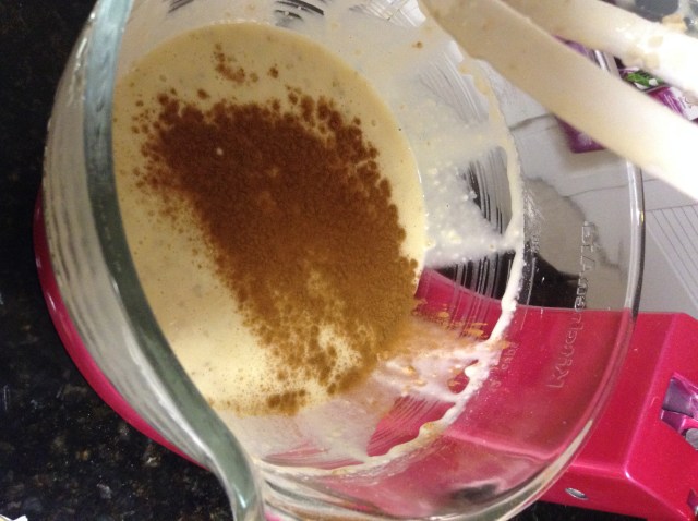 Add Cinnamon to taste. I love the taste, especially around the holidays. 