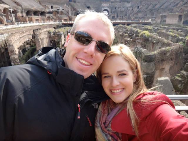 Why yes, we are in the Coliseum 