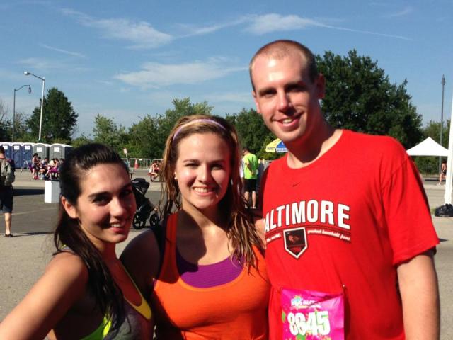 ROC Race with hubby and Juliet (she also will answer to Jasmine because she's from Agraba)