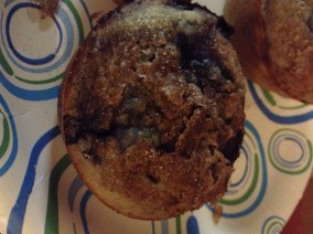 Check out the action up close. Oooo Blueberries! 