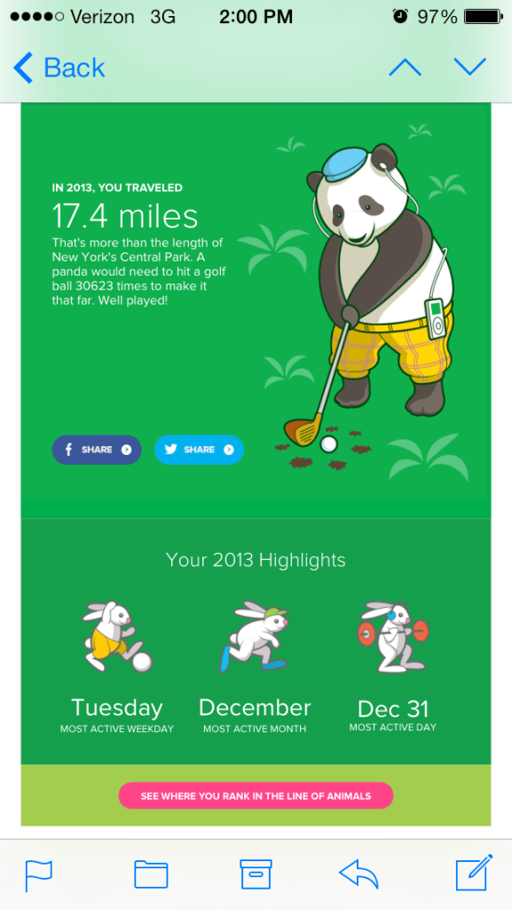 This arrived in my inbox while I was typing this up at lunch... panda = awesome