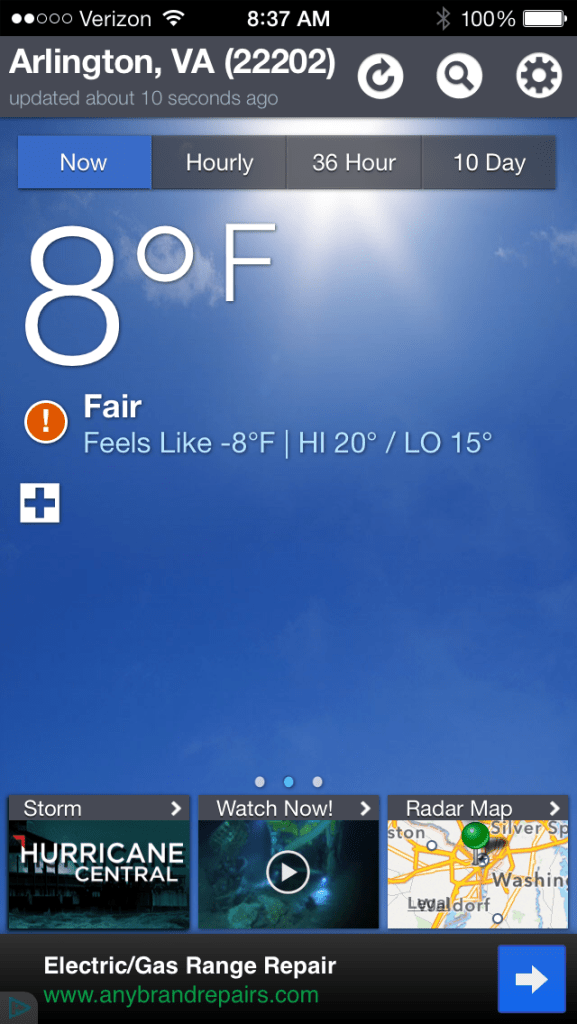 Oh the Weather outside is Weather - FSM