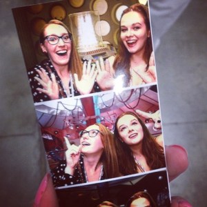 Inside the Tardis Photo Booth!!! 