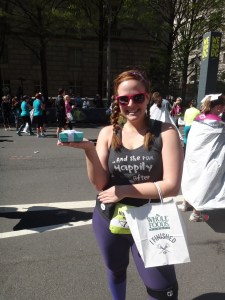 Half Marathon done and Tiffany's in hand! 