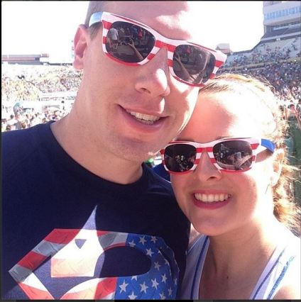 Post Race Selfie with the hubby