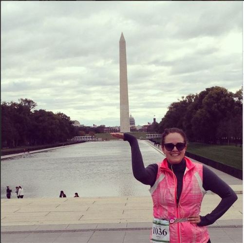 Post race, while walking back to the car, I decided to play tourist. :) 