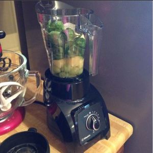 Tasty and nutrition and check out that spinach! 