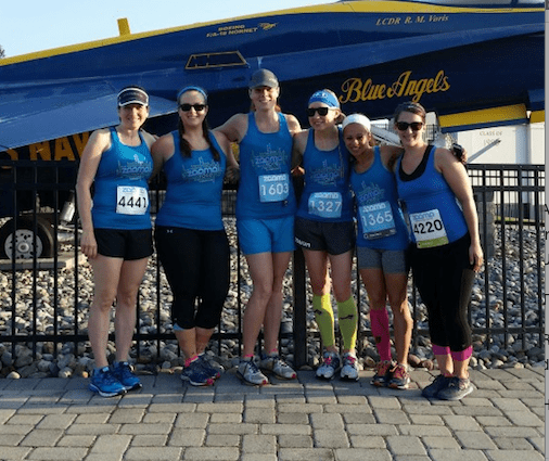 Zooma Race Ambassadors at the start