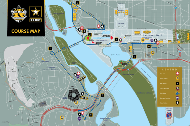 Here's a map... it could this year's, it might not be. But it the correct course.